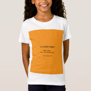 Persoonlijk baby-aankondiging meisjes T-shirt
