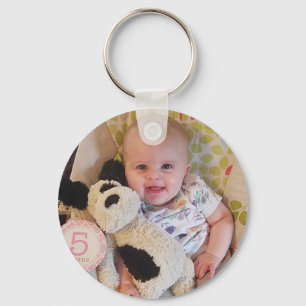 Persoonlijk Baby Foto Sleutelhanger