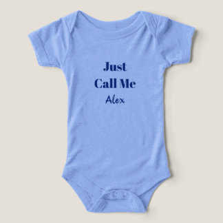 Persoonlijk baby T-shirt met eigen tekst cadeau on