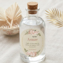 Persoonlijk Baby Zamzam Bloem Aqiqah Favor
