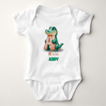 Persoonlijk babybody'tje – A is voor Alligator
