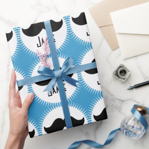 Persoonlijk babykeukenpapier cadeaupapier