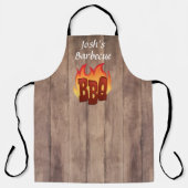 Persoonlijk barbecue schort (Voorkant)