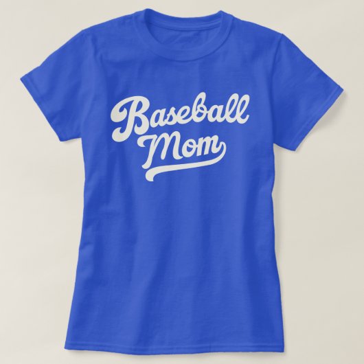 Persoonlijk Baseball Moeder Custom Shirt Nummer (Design voorkant)
