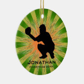 Persoonlijk Baseball Ornament (Rechts)