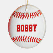 Persoonlijk Baseball Ornament (Links)