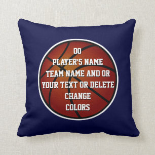 Persoonlijk Basketball Decor for Boys Room Kussen