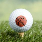Persoonlijk Basketball Golfballen (Insitu Shirt)
