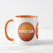 Persoonlijk Basketball Mok (Links)