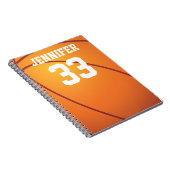 Persoonlijk Basketball Notitieboek (Rechterzijde)