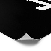 Persoonlijk Basketball Number 10 Poster (Hoek)