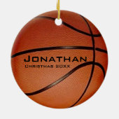 Persoonlijk Basketball Ornament (Achterkant)