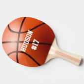 Persoonlijk Basketball Tafeltennisbatje (Zijkant)