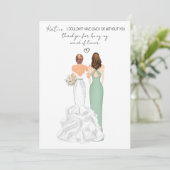 Persoonlijk bedankt dat je mijn getuige bent gewee kaart (Staand voorkant)