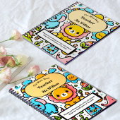 Persoonlijk bedankt leraar notitieboek