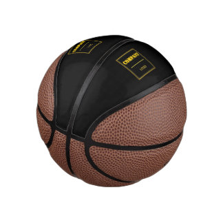 Persoonlijk Bedrijfs Zwart Modern Aangepast Zakeli Basketbal