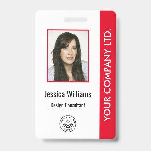 Persoonlijk bedrijfsidentificatiebadge voor werkne badge