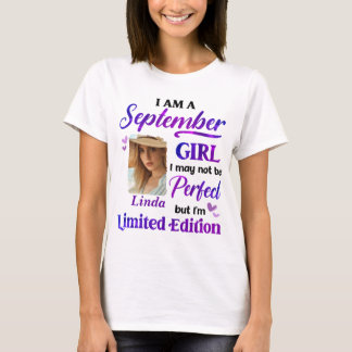 Persoonlijk ben ik een meisje van september met Cu T-shirt