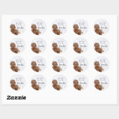 Persoonlijk bericht Labradoodle stickers (Vel)