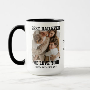Persoonlijk Beste Papa Ooit Vaderdag Fotocadeau Mok