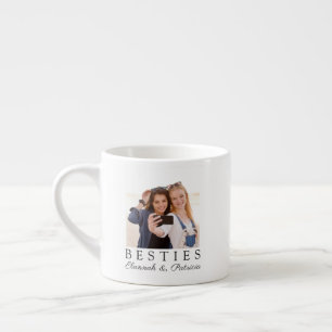 Persoonlijk beste vriendin BFF-fotoschrift Espresso Kop