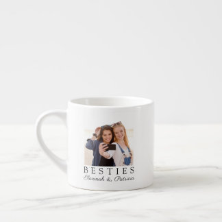 Persoonlijk beste vriendin BFF-fotoschrift Espresso Kop