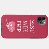 Persoonlijk beste vrouw ooit roze & wit Case-Mate iPhone case (Achterkant (horizontaal))