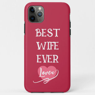 Persoonlijk beste vrouw ooit roze & wit iPhone 11 pro max hoesje
