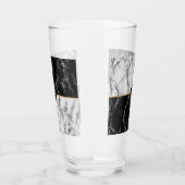 Persoonlijk bierglas met aangepaste letter glas (Rechts)