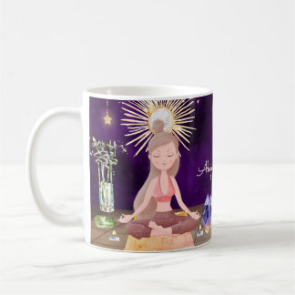 Persoonlijk bij Peace Yoga Girl en Crystals Koffiemok