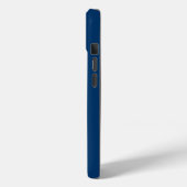 Persoonlijk Blauwe Anker Case-Mate iPhone Case (Achterkant / Links)