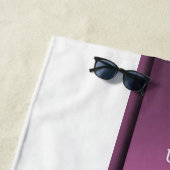 Persoonlijk, bleekmiddel, monochroom, strandlaken (In situ)