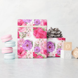 Persoonlijk Bloemendesign Cadeaupapier