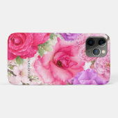Persoonlijk Bloemendesign Case-Mate iPhone Case (Achterkant (horizontaal))