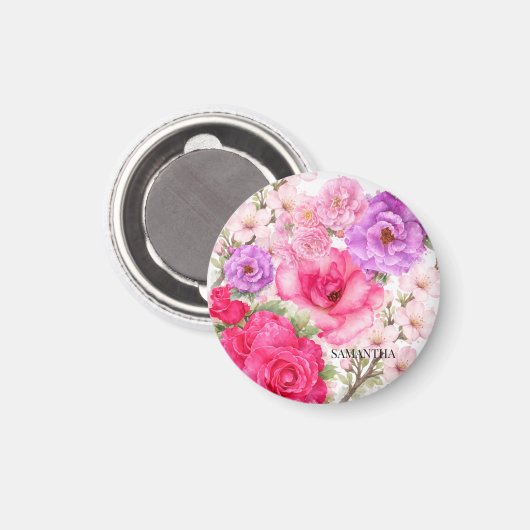 Persoonlijk Bloemendesign Magneet (Voorkant / Achterkant)