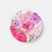 Persoonlijk Bloemendesign Magneet (Voorkant)