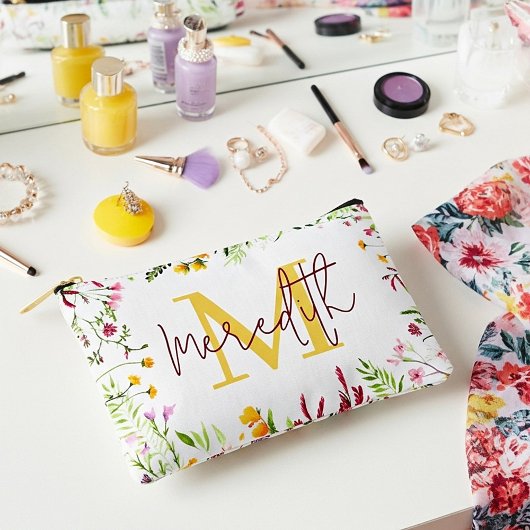 Persoonlijk bloementuinframe etui