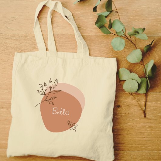Persoonlijk boho minimalistisch   tote bag