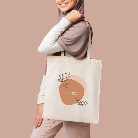 Persoonlijk boho minimalistisch tote bag