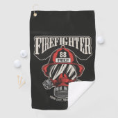 Persoonlijk Brandweer Masker Brandweerhelm Golfhanddoek (Insitu)