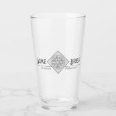 Persoonlijk Brew Pub Beer Glass Glas (Voorkant)