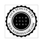 Persoonlijk briefpapier met bedrijfslogo 	rubberstempel (Afrduk)