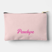 Persoonlijk bruidsfeest geschenk roze etui (Achterkant)