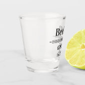 Persoonlijk bruidsschenkglas shot glas (Links)