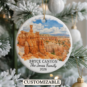 Persoonlijk Bryce Canyon National Park, Utah Keramisch Ornament