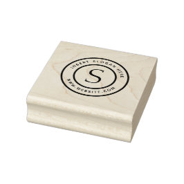 Persoonlijk Business Monogram Rubberstempel