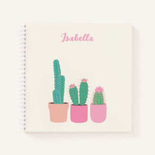 Persoonlijk Cactus Kamerplant Notitieboek