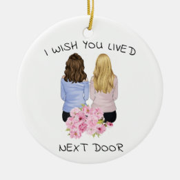 Persoonlijk cadeau - Ik wens u het volgende huis t Keramisch Ornament