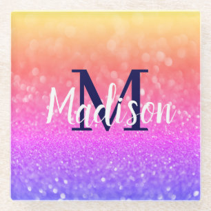 Persoonlijk Cadeau voor Bruidsmeisje, Trouwen, Vro Glazen Onderzetter