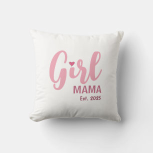 Persoonlijk cadeau voor Girl Mama Kussen